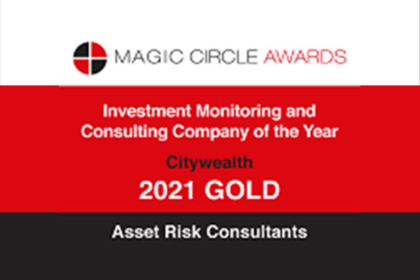 MCA 2021 Investment Monitoring Consulting Coty Gold Sml